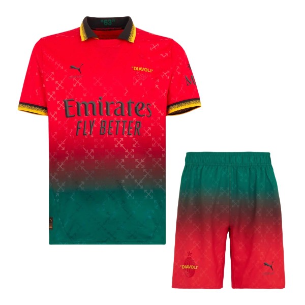 AC Milan 25/26 Fourth Jersey and Short Kit