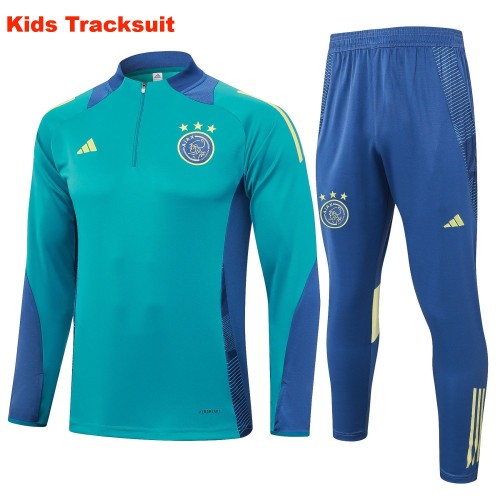 Kids Ajax 24/25 Half-Zip Training Sweatshirt and Pants Set E856