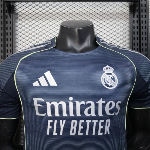 Player Version Real Madrid 25/26 Away Authentic Jersey