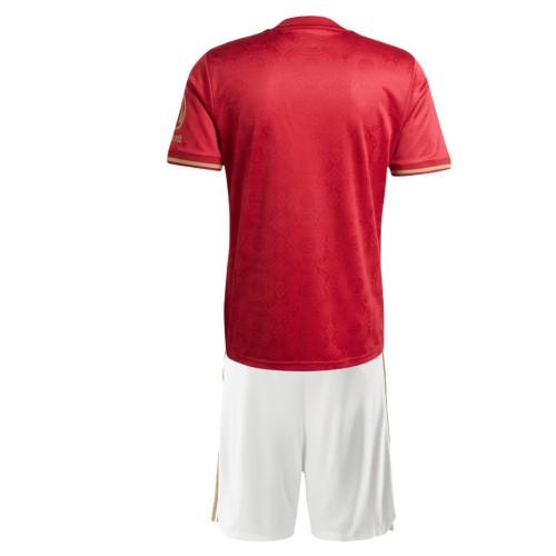 Kids Bayern Munich 25/26 125th Anniversary Jersey and Short Kit