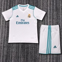 Kids Real Madrid 2017/2018 Home Retro Kit