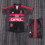 Kids AC Milan 1998/1999 Third Retro Kit