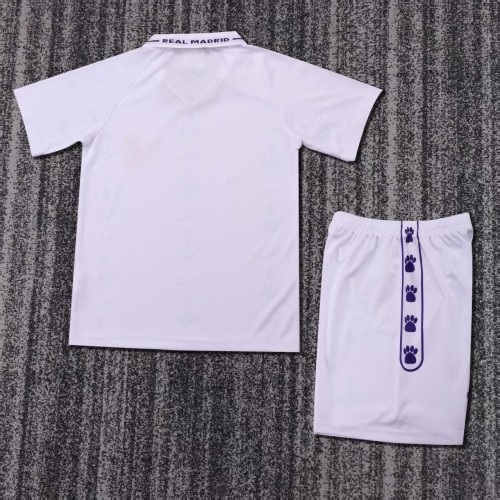 Kids Real Madrid 1994/1996 Home Retro Kit