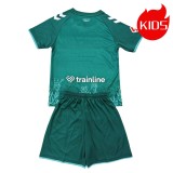 Kids Real Betis 2025 Forever Green Jersey and Short Kit