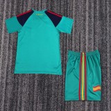 Kids Spain 2010 World Cup Goalkeeper Retro Kit