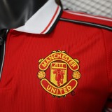 Player Version MUFC 1998/1999 Home Retro Authentic Jersey