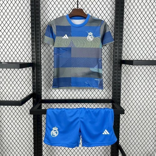 Kids Real Madrid 25/26 Pre Match Kit