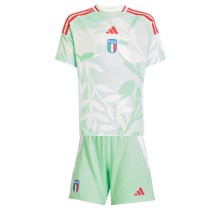 Kids Italy 2025 Away Jersey and Short Kit