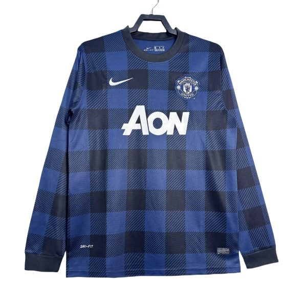 MUFC 2013/2014 Away Long Sleeve Retro Jersey
