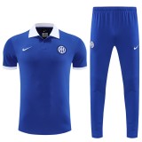Inter Milan 25/26 Polo and Pants Set Blue