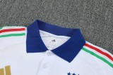 Italy 2025 Polo and Pants Set White