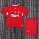 Kids Liverpool 2005 Istanbul Home Retro Kit