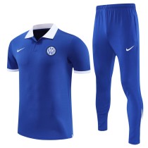 Inter Milan 25/26 Polo and Pants Set Blue