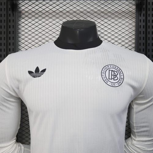 Player Version Germany 125th Anniversary Long Sleeve Authentic Jersey