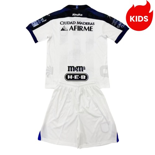Kids Querétaro FC 24/25 Away Jersey and Short Kit