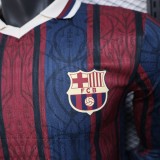 Player Version Barcelona 25/26 Classic Retro Long Sleeve Pro Jersey