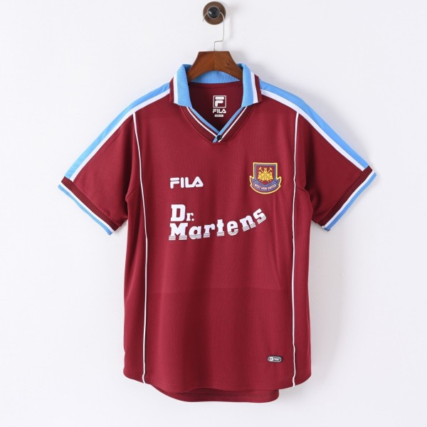 West Ham United 1999/2001 Home Retro Jersey