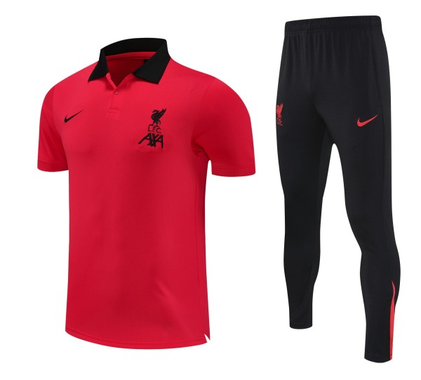 Liverpool 25/26 Polo and Pants Set Red