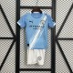 Kids Manchester City 25/26 Home Jersey and Short Kit