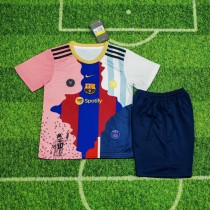 Kids Lionel Messi Special Jersey and Short Kit