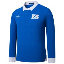 Thai Version El Salvador 25/26 Home Long Sleeve Jersey