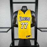 Men's Luka Dončić Yellow Team Jersey