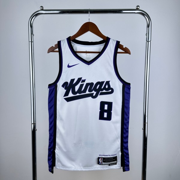 Men's 2024 Zach LaVine Home White Team Jersey