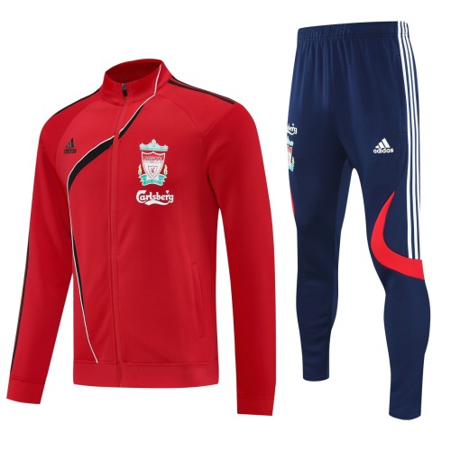 Player Version Liverpool 25/26 Retro Training Jacket and Pants Set Red