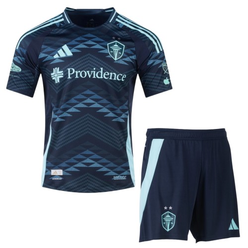 Seattle Sounders FC 2025 Away Jersey and Short Kit