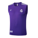 Real Madrid 25/26 Retro Sleeveless Jersey and Shorts Set D2525