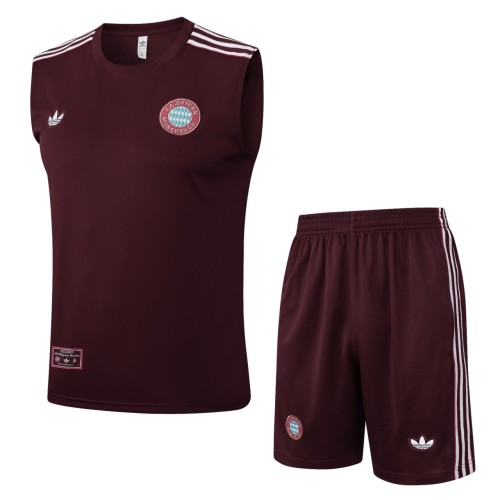 Bayern Munich 25/26 Retro Sleeveless Jersey and Shorts Set D2526