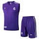 Real Madrid 25/26 Retro Sleeveless Jersey and Shorts Set D2525