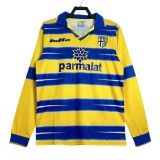 Parma Calcio 1998/1999 Home Long Sleeve Retro Jersey