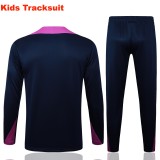 Kids Barcelona 25/26 Half-Zip Training Sweatshirt and Pants Set E2502
