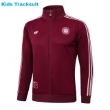 Kids Bayern Munich 25/26 Retro Training Jacket and Pants Set E2510