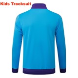 Kids Real Madrid 25/26 Retro Training Jacket and Pants Set E2518