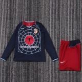 Kids Atlético Madrid 2004/2005 Away Long Sleeve Retro Kit