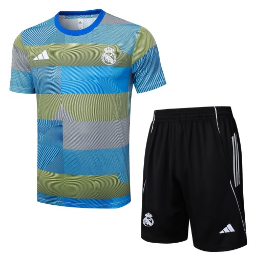 Real Madrid 25/26 Training Shirt and Shorts Set D2533 - PM