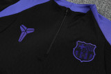 Barcelona 25/26 Half-Zip Training Top and Pants Set Black