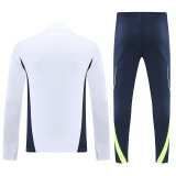 Real Madrid 25/26 Half-Zip Training Top and Pants Set White