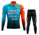 Road Race Pro Team Cycling Long-sleeved Fleece Suit Strava