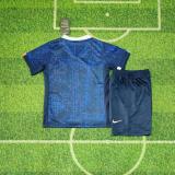 Kids France 2025 Home Jersey and Short Kit