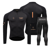 Road Race Pro Team Cycling Long-sleeved Fleece Suit Strava
