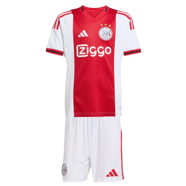 Kids Ajax 25/26 Home Jersey and Short Kit