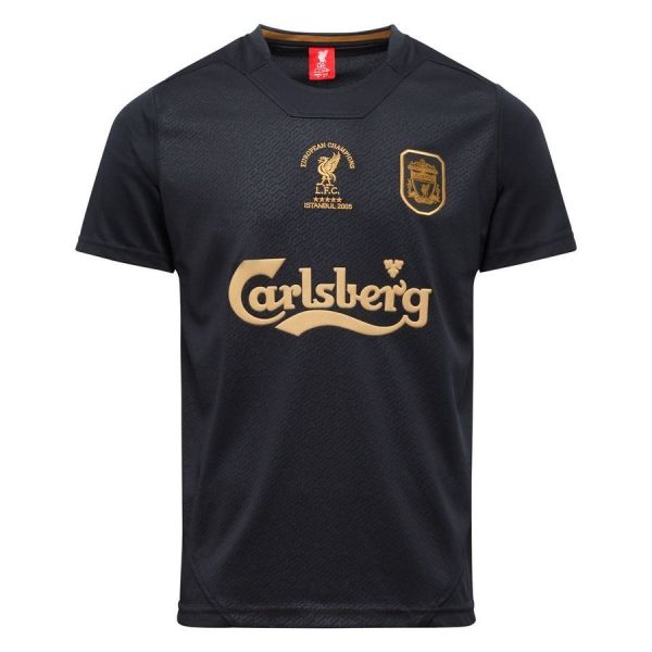 Thai Version Liverpool Heritage 2005 Blackout Istanbul Jersey