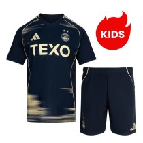Kids Aberdeen FC 25/26 Away Jersey and Short Kit