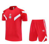 Bayern Munich 25/26 Training Shirt and Shorts Set Red