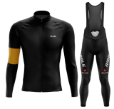 Road Race Pro Team Cycling Long-sleeved Fleece Suit Strava