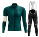 Road Race Pro Team Cycling Long-sleeved Fleece Suit Strava