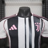 Player Version Juventus 25/26 Home Authentic Jersey